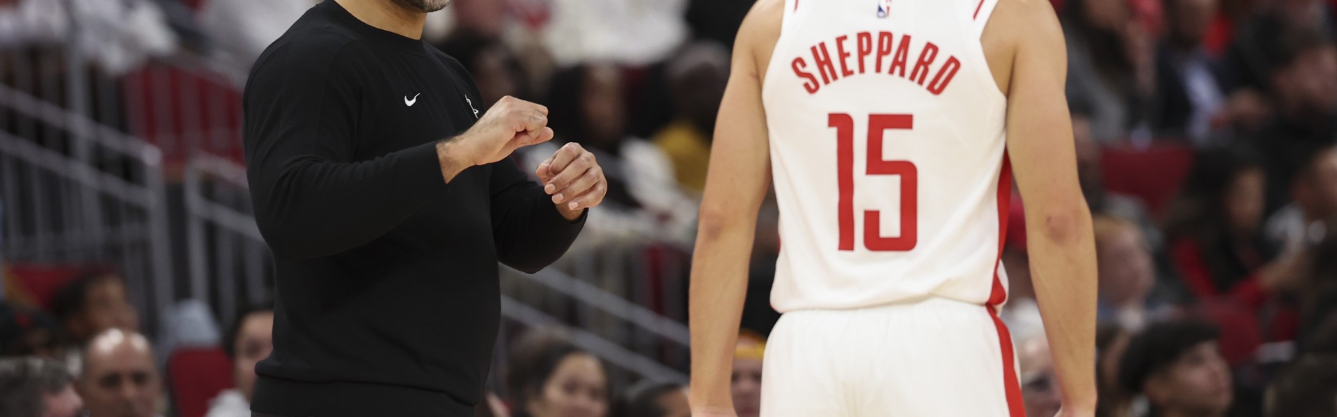 开云官方-乌度卡：我们没让谢泼德或卡佩拉首发 是为了无限换防鹈鹕的阵容