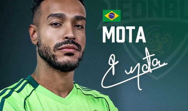 开云下载-官方：巴西前锋莫塔加盟全北现代；他曾与申花传出绯闻