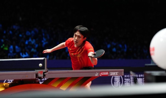 kaiyun-乒超联赛男团决赛山东魏桥夺冠，王楚钦出战单打赢球