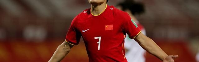 开云APP-留洋的意义！武磊世预赛轰11球 国足再现崇明连线