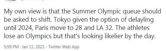 开云网页-英赛艇名宿建议奥运顺延 日方：仍在努力确保办奥