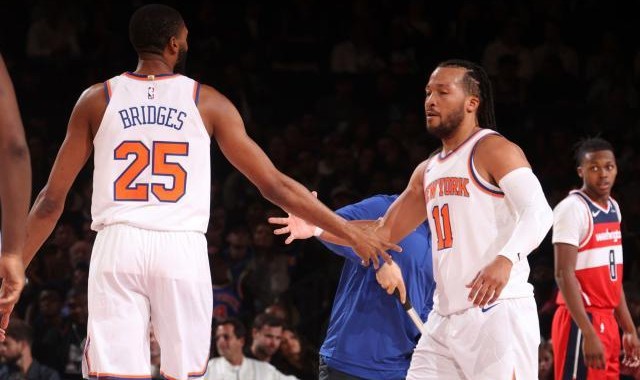 开云官网-尼克斯三叉戟露锋芒！唐斯大桥布伦森联手轰64+20